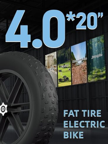 DEEPOWER Electric Bike for Adults,1500W Peak Motor 30MPH Electric Dirt Bike,Dual Suspension Ebikes for Adults, 20" Fat Tire E Bike with 624Wh 40 Miles Battery,UL2849 Tested in Kuwait