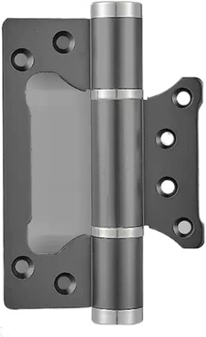 2 حزمة من مفصلات الأبواب الهيدروليكية الأقرب بزاوية 90 درجة، سدادة قابلة للتعديل، إغلاق ناعم 50 كجم (نوع الأخدود - أسود) in Kuwait