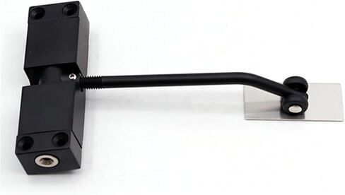 Door Closer Adjustable Closing Hinge Safety (Black) in Saudi Arabia