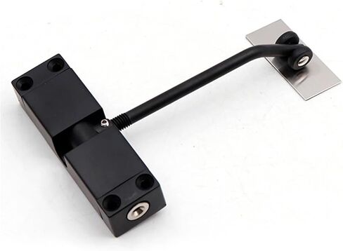 Door Closer Adjustable Closing Hinge Safety (Black) in Saudi Arabia