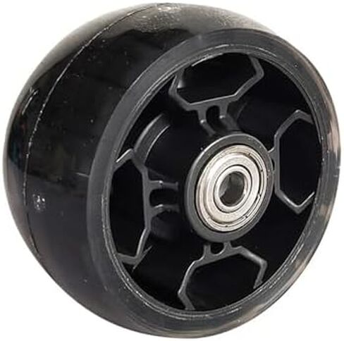 Scooter Wheels 76mm 85mm 90mm Scooter Roller Wheels Back Rear Wheel Replacement for Kids Teens Indoor Outdoor (Black,76mm) in Saudi Arabia