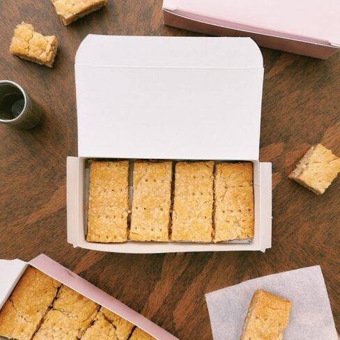 10 Pcs Pink Cookie Boxes Small Bakery Biscuit Boxes 5.5" x 2.75" x 1.75", Pink Wedding Party Favor in Saudi Arabia