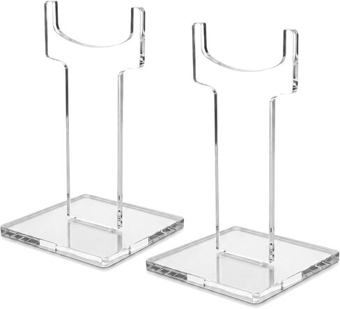 1Pack Rifle, Long Gun Display Stand,Clear Acrylic Gun Presentation Stands,Shotgun Holder,Hunting Gun Display Rack (6&8 in) in Kuwait