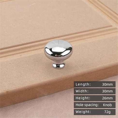 Solid Brass Chromium Silver Handle Kitchen Cabinet Simple Drawer Long 1Pcs(12-30mm) in Saudi Arabia