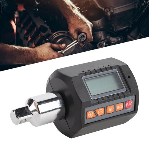 Tyenaza Digital Torsion Wrench Adapter 20-200N.m 1/2 Inch Drive LCD Display Backlit Digital Torsion Meter in Saudi Arabia