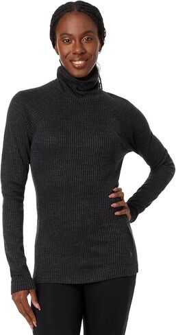 Smartwool Women's Thermal Merino Rib Turtleneck in Saudi Arabia