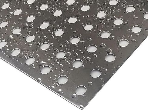 Stainless Steel Perforated Plate,304 Stainless Steel Perforated Plate, Durable Metal Sheets for Balcony Protection, Anti-Theft Net, Versatile Perforated Sheet for DIY Projects, Heavy-Duty Ou in Saudi Arabia