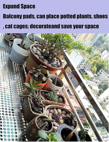 لوح مثقوب من الفولاذ المقاوم للصدأ، لوح معدني مثقوب من الفولاذ المقاوم للصدأ - لوح شبكي مضاد للسقوط مع أربطة وقفازات للتعامل الآمن، تطبيقات متعددة الاستخدامات في مشاريع البناء والمشروعات اليدوية in Kuwait