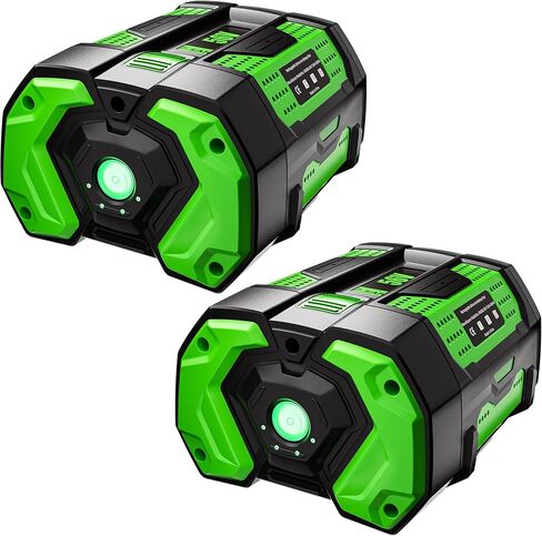 5.0Ah Replacement for EGO 56V Battery Compatible with EGO 56 Volt Lithium-ion Battery BA1400T BA2800 BA2800T BA4200 BA4200T Compatible with EGO 56V Power Tools Lawn Mower Leaf Blower Chainsaw in Saudi Arabia