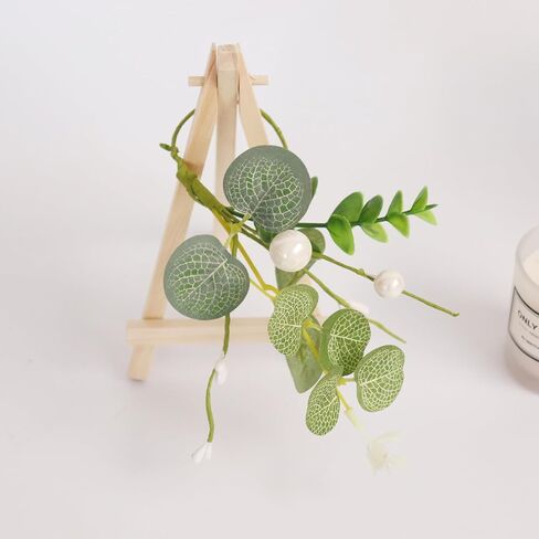 Spring Napkin Rings Set of 6,Valentine's Day Wreath Napkin Holder,Green Artificial Flower Holiday Napkin Rings for Dinning Home Table Decorations Party Supplies in Kuwait