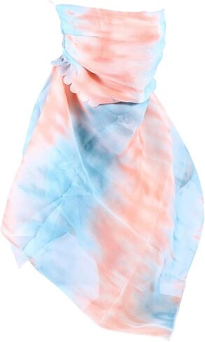 minkissy Breathable Face Veil Scarf for Women UV Protection Summer Mask Lightweight and Comfortable Neck Drape for Outdoor Activities for in Saudi Arabia