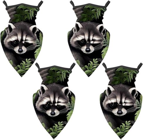 عبوة من 4 قطع من وشاح غطاء الوجه برقبة الدب، مقاوم للشمس والرياح جيد التهوية للتزلج وصيد الأسماك والمشي لمسافات طويلة وركوب الدراجات in Kuwait