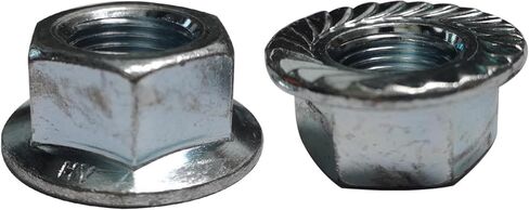 2pcs 712-0417 5/8-18 New Flange Spindle Blade Pulley Nut for MTD Cub Cadet MTD Toro 712-0417A, 912-0417A in Saudi Arabia