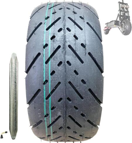 إطارات سكوتر 90/65-6.5 إطارات بدون أنابيب 11 بوصة إطارات بدون أنابيب الدهون إطارات سكوتر 90/65-6.5 إطارات بدون أنابيب للتنقل إطارات سكوتر متوافقة مع Dualtron Zero 11x Kaabo Scooter (90/65-6.5 إطار طريق) in Saudi Arabia