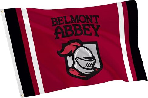 علم الجامعة للصليبيين، هدايا مشجعي الرياضة بلمونت آبي، مقاس 3 × 5 قدم، لافتة منزل جامعية في الهواء الطلق للرجال والنساء، مزدوجة الجوانب in Kuwait