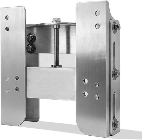 BARTOO 4" Set Back Jack Plate Manual Power Lift Transom Adjustable Jack Plate for Outboard Boat Motor in Saudi Arabia