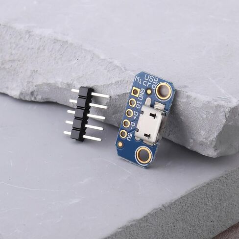 ECSiING 3 قطع 1833 USB Micro-B لوحة الاختراق متوافقة مع Adafruit USB إلى DIP5 20.5x10mm in Saudi Arabia