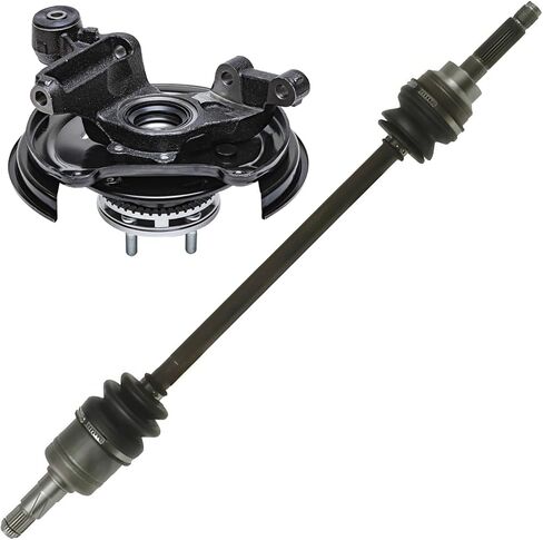 Detroit Axle - Front CV Axles for Dodge Grand Caravan Chrysler Town & Country Ram C/V Volkswagen Routan, Complete CV Axle Shaft Assembly Replacement in Saudi Arabia