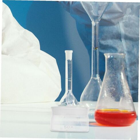 Healifty 2pcs Laboratory Glass Weighing Bottles with Lids 50x30mm Low and Tall Form Borosilicate Sampling Jars with Simple Glass Weighing Holder for Scientific Experiments in Saudi Arabia