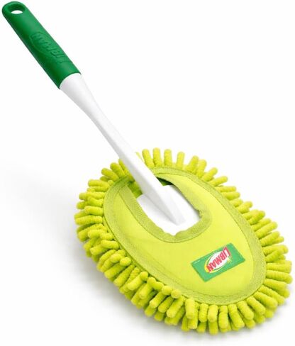 LIBMAN Microfiber Duster for Car Cleaning - Reusable Washable Hand Duster for Furniture, Screens, Shelves, Blinds - Traps Dust & Allergens in Saudi Arabia