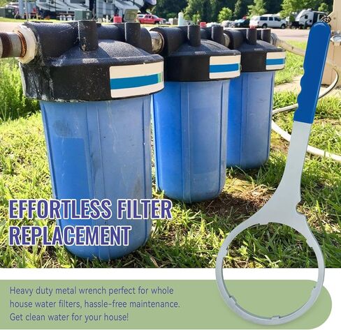 SPBW-5 مفتاح تصفية المياه للمنزل بالكامل 5.93 بوصة، مفتاح ربط مبيت فلتر المياه المعدني يحل محل SW-3، متوافق مع مبيت مرشح Pentek 10 بوصة باللون الأزرق الكبير وGE GXWH40L in Kuwait