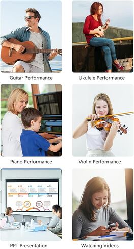 Wireless Page Turner Pedal, Bluetooth Page Turner, Portable Smart Bluetooth Music Foot Pedal, Hand Free Sheet Music Reading Page Turns for iPad Tablet Android IOS Phones Music Scores E-books PPT (Red) in Saudi Arabia