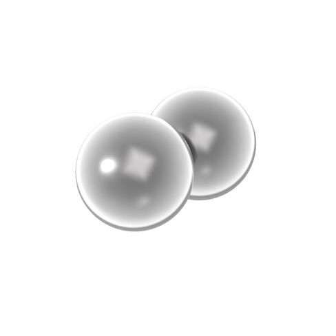 Large Sphere Magnet N42, 1.26" Dia-2 Pack Spherical Rare Earth Magnets, 1-1/4 Inch Super Strong Neodymium Ball Magnet for Fridge,Industrial,Research,Commercial,Magnetic Stud Finder in Saudi Arabia