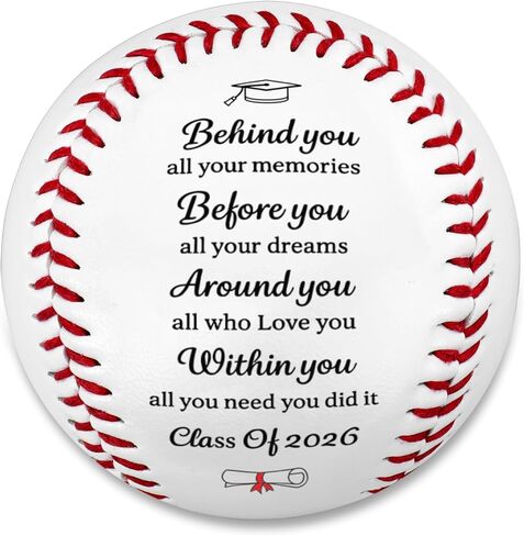 2026 Graduation Baseball for Boys, High School College Gradaution Gifts for Son, Class of 2026 Senior 2026 Baseball Graduates Gifts for Him, Inspirational Baseballs, Senior Baseballs Night Gift in Saudi Arabia