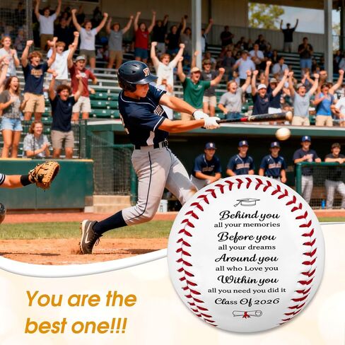 2026 Graduation Baseball for Boys, High School College Gradaution Gifts for Son, Class of 2026 Senior 2026 Baseball Graduates Gifts for Him, Inspirational Baseballs, Senior Baseballs Night Gift in Saudi Arabia