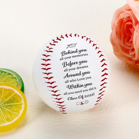 2026 Graduation Baseball for Boys, High School College Gradaution Gifts for Son, Class of 2026 Senior 2026 Baseball Graduates Gifts for Him, Inspirational Baseballs, Senior Baseballs Night Gift in Saudi Arabia