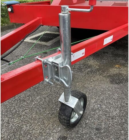 Swivel Trailer Jack - Bolt-On Swivel Tongue Jack, Boat Trailer Jack with Wheel, Heavy Duty Boat Trailer Jack with 6'' Wheels, 10" Lift, 1000 Lbs, for Rv, Yacht,1000lb in Saudi Arabia