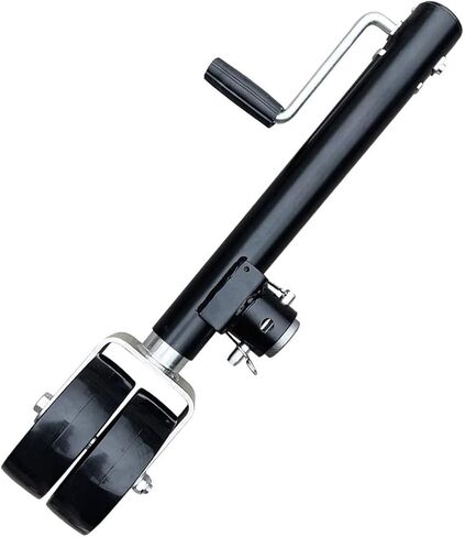 Beach Wheel Trailer Jack - Heavy Duty Marine Swivel Trailer Jack,Rotating Trailer Guide Wheel/with 6'' Dual Nylon Wheel,10'' Lift/Trailer Jockey Wheel 1500 Lb,C in Saudi Arabia