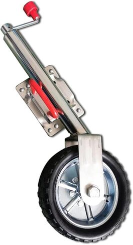 Lift Swivel Trailer Jack - 10In Wheel Folding Jockey Wheel Support, Trailer Jack Wheel, Heavy Duty Boat Trailer Guide Wheel, 900Kg Capacity, 24Cm Height, for B,10in Wheel in Saudi Arabia