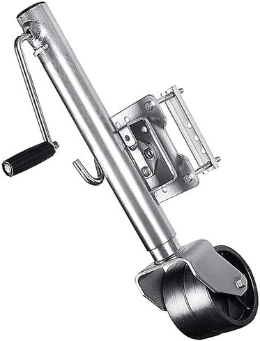 Removable Swivel Trailer Jack - Side Rocker Trailer Jack, Heavy Duty Boat Trailer Jack with 6'' Dual Wheels, 10" Lift, 1500 Lbs Capacity, for Rv Travel Camper,1200lbs/11in Lift in Saudi Arabia