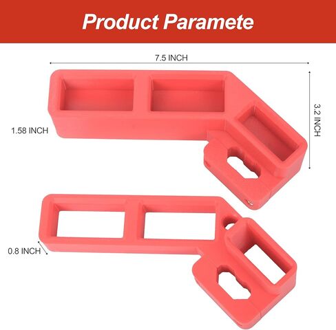 حامل مسطرة ومستوى مزدوج من SWER متوافق مع Milwaukee PACKOUT، حامل أدوات لملحقات PACKOUT in Kuwait