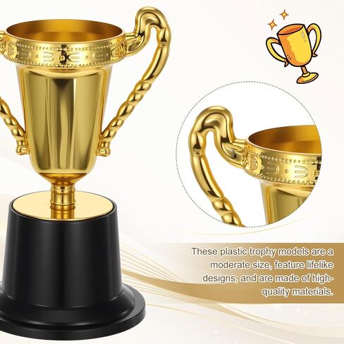 كأس الكأس الذهبي، أكواب الكأس الذهبية البلاستيكية، تماثيل 5 بوصة، أكواب الكأس، هدايا تقدير للموظفين أو البالغين، هدايا الحفلات الرياضية، مكافآت منافسات كرة القدم in Saudi Arabia