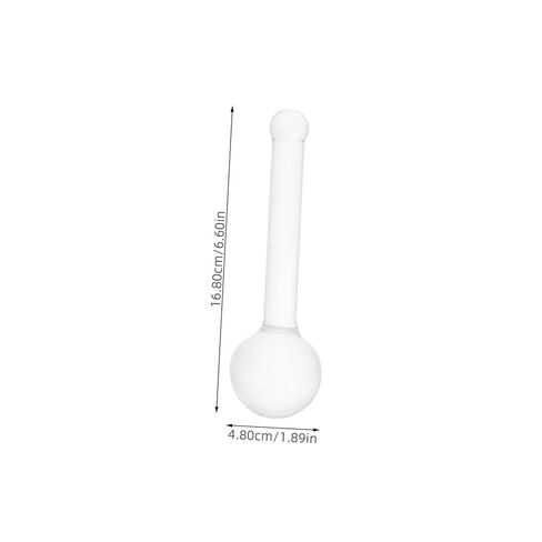 Zerodeko Transparent Multifunctional Pestle Ergonomic Non Slip Grinding Tool for Mixing Paints Minerals and Pills Portable Design for Labs Pharmacies and Home Use in Saudi Arabia