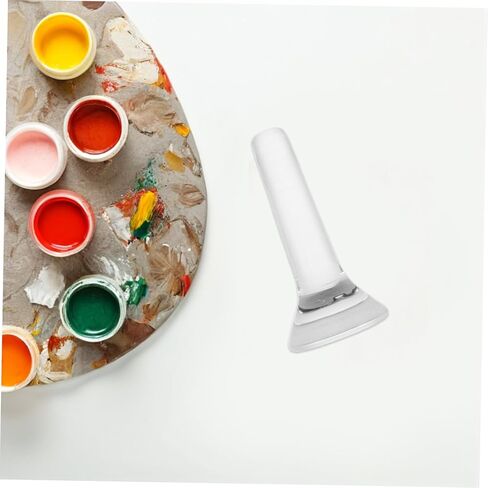 Tofficu Pigment Grinder Glass Pestle Tool for Art Laboratory Supplies Ergonomic Design for Comfortable Grip Effortless Cleaning for Mixing and Grinding Pigments in Saudi Arabia
