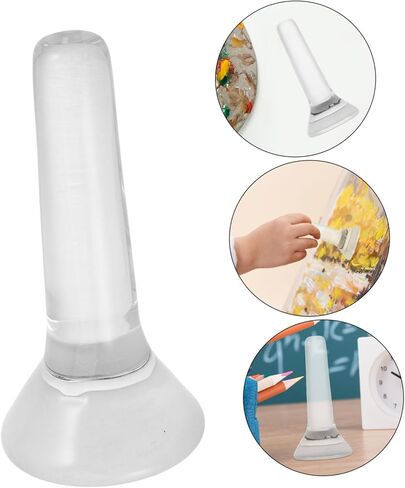 Tofficu Pigment Grinder Glass Pestle Tool for Art Laboratory Supplies Ergonomic Design for Comfortable Grip Effortless Cleaning for Mixing and Grinding Pigments in Saudi Arabia