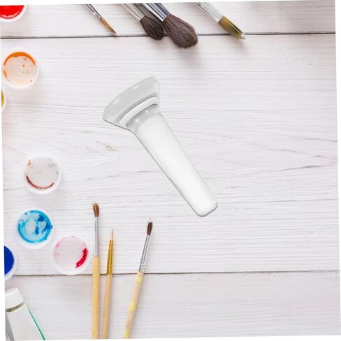 Housoutil Glass Pigment Grinding Pestle Tool Clear Manual Grinding Rod for Watercolor Oil Paints Ergonomic Design Durable Versatile for Artists in Saudi Arabia