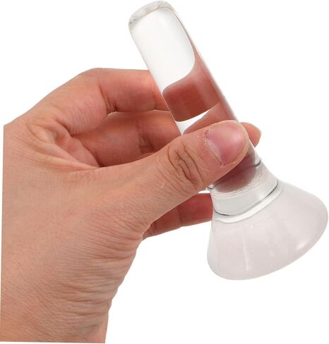 HOODANCOS Pigment Pestle أداة خلط كريستال متينة لصنع الطلاء والاستخدام المعملي، تنظيف سهل وطحن دقيق للمواد الفنية in Saudi Arabia