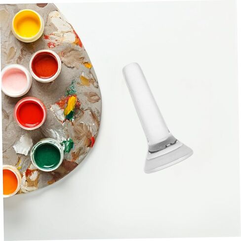 HOODANCOS Pigment Pestle أداة خلط كريستال متينة لصنع الطلاء والاستخدام المعملي، تنظيف سهل وطحن دقيق للمواد الفنية in Saudi Arabia