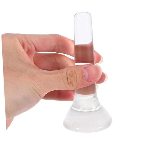 Cabilock Crystal Flat Bottom Pestle for Grinding Medicine and Spices Heat Resistant Stone Grinder Manual Mixing Rod for Kitchen and Laboratory Use in Saudi Arabia