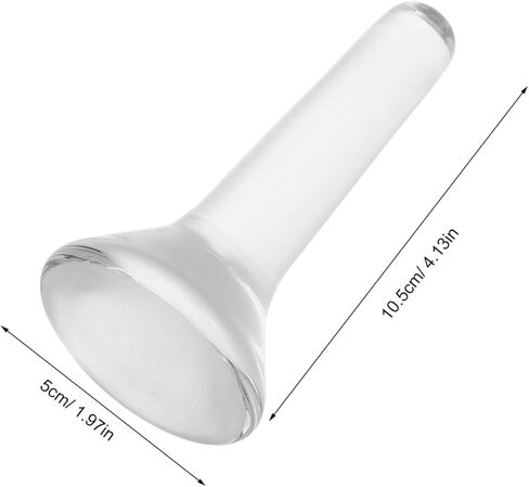KALLORY Glass Pestle Multifunctional Tool for Mineral Easy to Clean Versatile Use for Artists Laboratories and DIY Painting Projects in Saudi Arabia