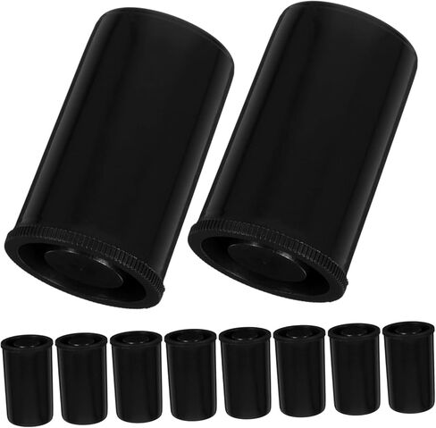 TEHAUX 24-Pack Film Canisters with Caps Plastic Film Storage Containers for Photography with Lids Protective Case in Saudi Arabia