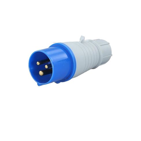 Industrial Plug and Socket Connector Three-Phase Electric 3/4/5 core 16A/32A Waterproof Aviation Male(4 Core 16a Connector Socket 214) in Saudi Arabia