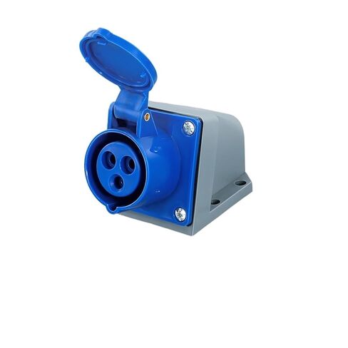 Industrial Plug and Socket Connector Three-Phase Electric 3/4/5 core 16A/32A Waterproof Aviation Male(4 Core 16a Connector Socket 214) in Saudi Arabia