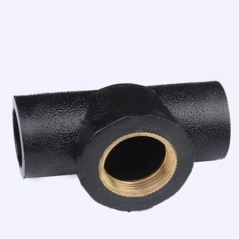 إحياء الأثاث PE غلوب الكرة صمام التبديل 20-110 نوع المقبس الساخن تذوب موصل أسود الحنفية تجهيزات أنابيب المياه in Kuwait