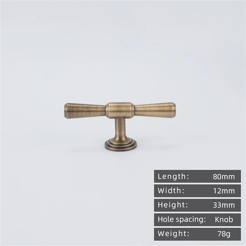 Antique Brass Retro Pull Drawer Simple Solid Kitchen Cabinet Long Handle 1Pcs(1092-T-Antique) in Saudi Arabia