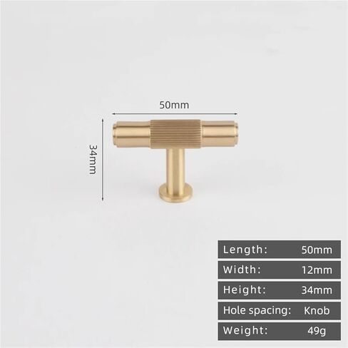 Solid Brass Cabinet Wardrobe Door Drawer Handle Gunmetal Gold Antique 500nn Pull 1Pcs(8828-T-Gold) in Saudi Arabia